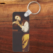 Het Penitent Mary Magdalene door Giacomo Galli Sleutelhanger (Achterkant)