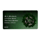 Het Pentacle en de Ivy Etiket (Voorkant)