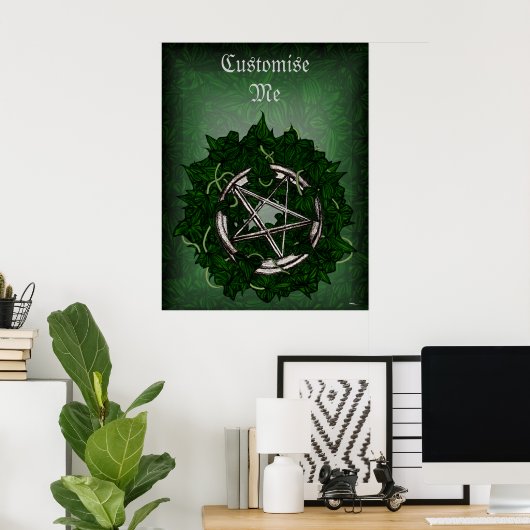 Het Pentacle en de Ivy Poster (Thuiskantoor)