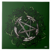 Het Pentacle en de Ivy Tegeltje (Voorkant)