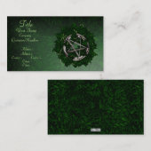 Het Pentacle en de Ivy Visitekaartje (Voorkant / Achterkant)