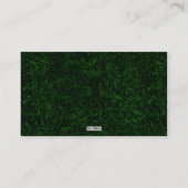 Het Pentacle en de Ivy Visitekaartje (Achterkant)