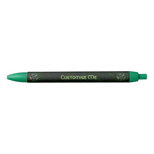 Het Pentacle en de Ivy Zwarte Inkt Pen (Voorkant)