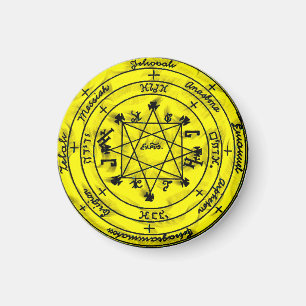 Het Pentacle van de rabbijn Solomon Magneet