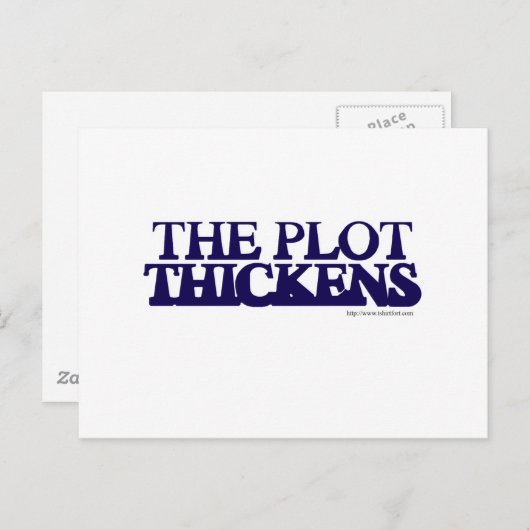 Het perceel Dickens Briefkaart (Voorkant / Achterkant)