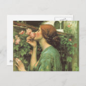 Het percentage Rozen Briefkaart (Voorkant / Achterkant)