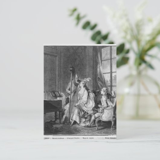 Het perfecte akkoord briefkaart (Staand voorkant)