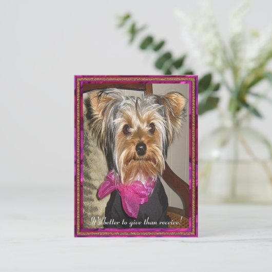 Het perfecte cadeau briefkaart (Staand voorkant)