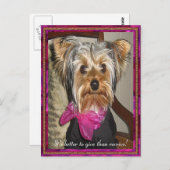 Het perfecte cadeau briefkaart (Voorkant / Achterkant)