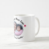 Het perfecte cadeau - Mam maakt haar dag onvergete Koffiemok (Voorkant rechts)