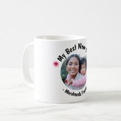 Het perfecte cadeau - Mam maakt haar dag onvergete Koffiemok (Voorkant links)