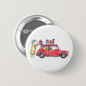 Het Perfecte Cadeau Ronde Button 5,7 Cm (Voorkant /achterkant)