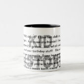 Het perfecte Cadeau Tweekleurige Koffiemok (Center)