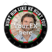 Het perfecte cadeau voor haar om over hem heen te dartbord (Voorkant)