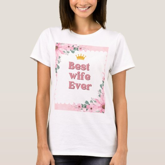 HET PERFECTE CADEAU VOOR JE VROUW T-SHIRT (Voorkant)
