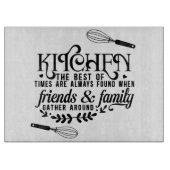 Het perfecte cadeau voor thuiskoks | keuken snijplank (Voorkant)