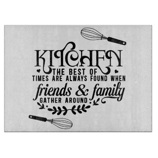 Het perfecte cadeau voor thuiskoks | keuken snijplank (Voorkant)