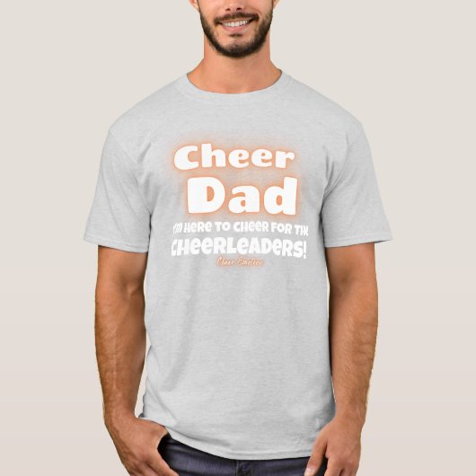 Het Perfecte Cheer Papa-shirt T-shirt (Voorkant)