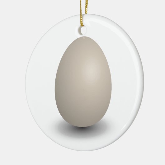 het perfecte ei keramisch ornament (Links)