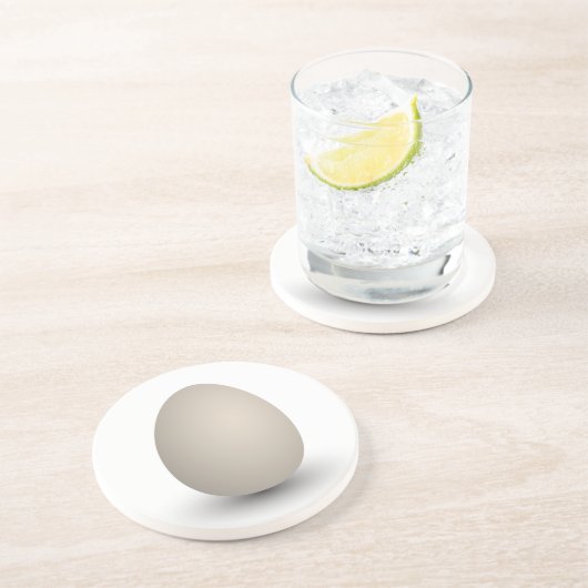 het perfecte ei zandsteen onderzetter (Zijkant)