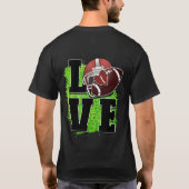 Het perfecte football shirt. t-shirt (Achterkant)