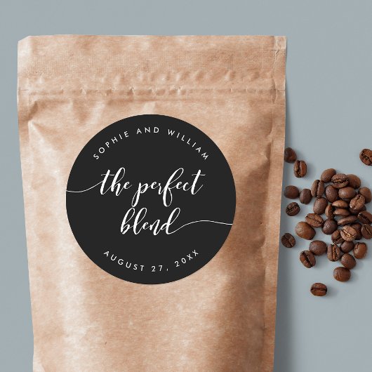 Het perfecte gemengde overvloeien van de Aangepast Ronde Sticker