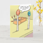 Het perfecte Grappige Wenskaart van de Gelijke Kaart (Gele Bloem)