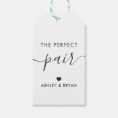 Het perfecte Label, Homemade Gift Label, Kraft Cadeaulabel (Voorkant)