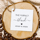 Het perfecte Label van de mengelingskoffie, Huweli