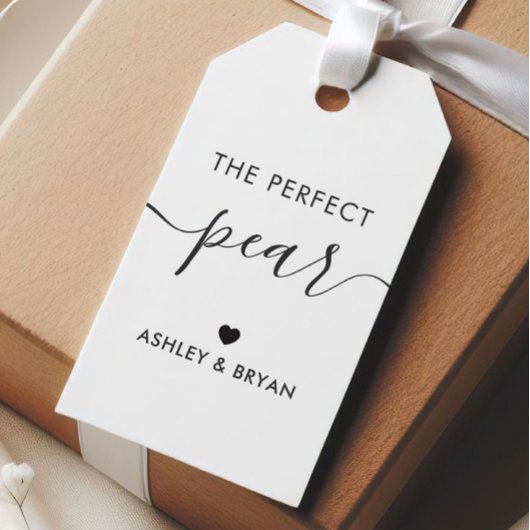 Het perfecte Label van de Peer, Homemade Gift Labe Cadeaulabel