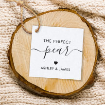 Het perfecte Label voor de peren, het bruiloft Lab