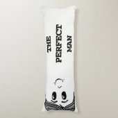 Het perfecte Man - BODY PILLOW Lichaamskussen (Voorkant Verticaal)