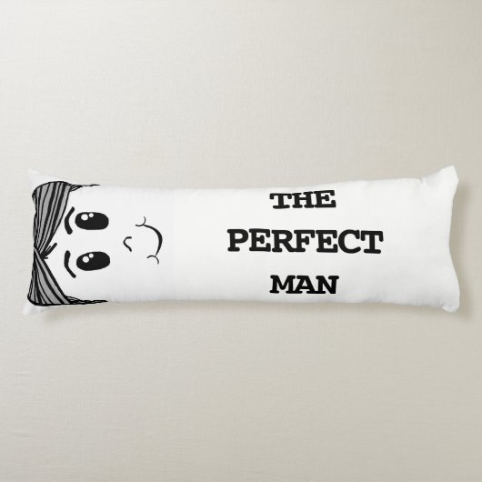 Het perfecte Man - BODY PILLOW Lichaamskussen (Voorkant)