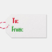 Het perfecte Man Cadeaulabel (Achterkant Horizontaal)