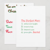 Het perfecte Man Kaart (Voorkant / Achterkant)