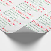 Het perfecte Man-verpakte papier (Hoek)