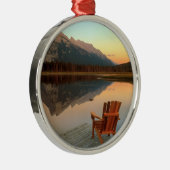 Het perfecte meer metalen ornament (Rechts)