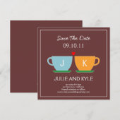 Het perfecte mengsel sparen de DatumKaart Save The Date (Voorkant / Achterkant)