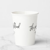 Het perfecte mengsel, thee of koffie papieren bekers (Links)