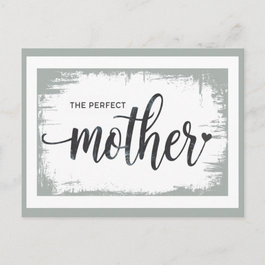 Het perfecte moeder Briefkaart voor mama (Voorkant)