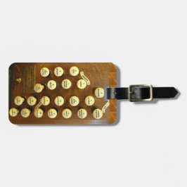 Het perfecte orgaan van het organisme bagagelabel