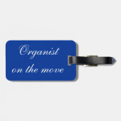 Het perfecte orgaan van het organisme bagagelabel (Achterkant horizontaal)