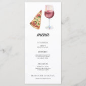 Het perfecte paar Bruidsjurk show menu (Voorkant)