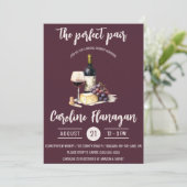 Het perfecte paar! Wijn en Vrijgezellenfeest Kaart (Staand voorkant)