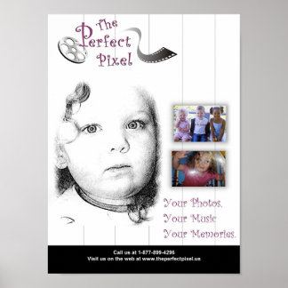 Het perfecte pixel 1 poster