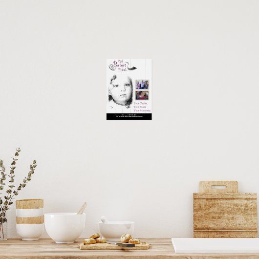 Het perfecte pixel 1 poster (Keuken)