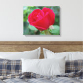Het perfecte Roos! Canvas Afdruk (Insitu (Slaapkamer))