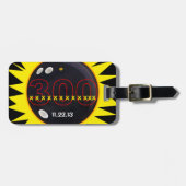 Het perfecte spel 12x bagagelabel (Voorkant horizontaal)