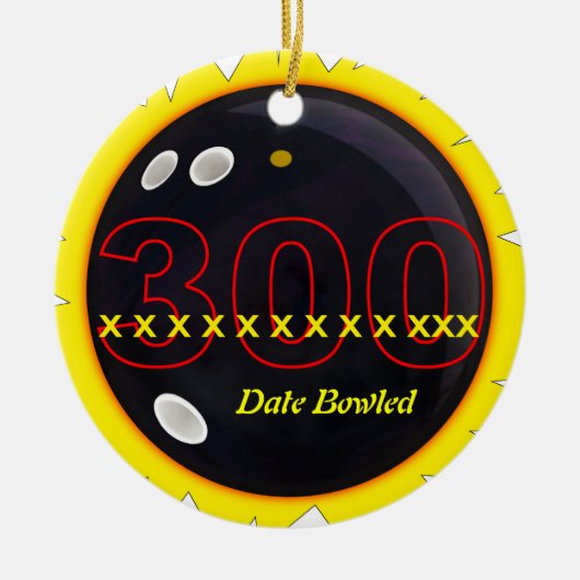 Het perfecte spel keramisch ornament (Voorkant)