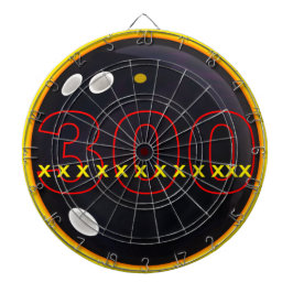 Het perfecte spel spelen dartbord
